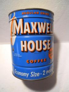 Maxwell House Coffee Can, 2 Pound, Full With Key Opener