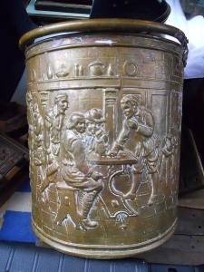 Brass Ash Bucket