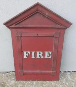 Cast Iron Fire Box Cover