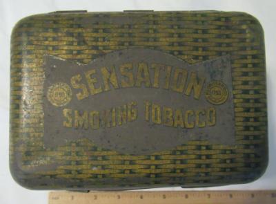 Sensation Smoking Tobacco Picnic Style Tin