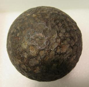 Revolutionary War 6 Pound Cannon Ball, Delaware County, PA