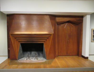 Wharton H. Esherick, Fireplace, Doorway & Andirons 1935-38