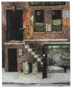 Stuart Davis, Chinatown, 1912