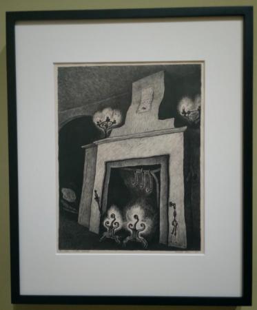 Wanda Gag, Fireplace, 1930