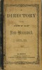 Cover of 1855 New Brunswick, NJ Directory