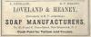 Loveland & Heaney, Soap Manufacturers Ad