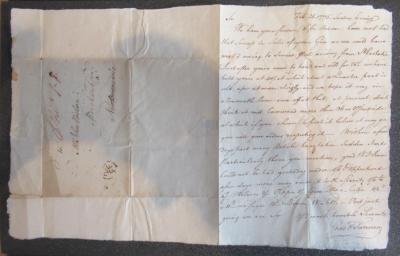 Letter To John Neilson Regarding the Sale of Gin February 25, 1776