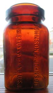 Johnson & Johnson Jar 4 Inch