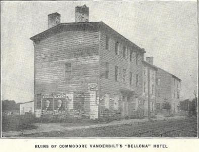 Ruins of Commodore Vanderbilt's 'Bellona' Hotel