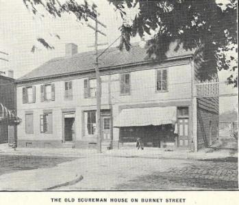 Old Scureman House on Burnet Street