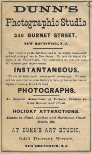 Dunn, Photographer Ad