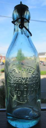 Geo. R. Lamb & Co., Germania Bottling Works, Red Bank 7 Inch