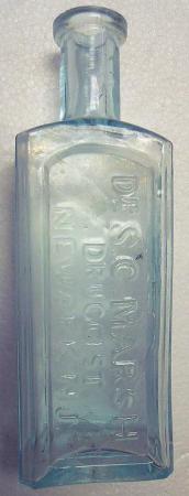 Dr. S. C. Marsh, Druggist, Newark 5 3/4 Inch   