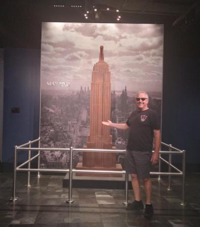 Inside The Empire State Building.