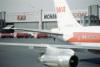 Slide of TWA Airlines Jet Airplane at Newark Airport 1966