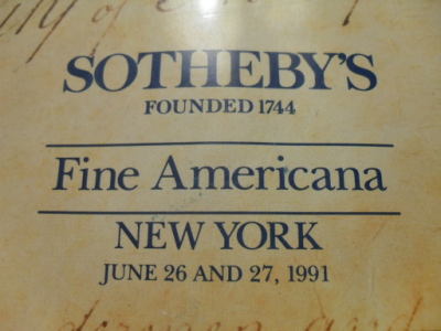 1991 Sotheby's Catalog