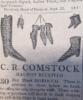 C. R. Comstock Shoe Advertisement