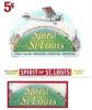 Spritit of Saint Louis, Cigar Box Labels