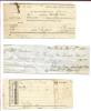 1803 Duties on Gin,1857 Promise To Pay & 1859 Harlem RR Ticket