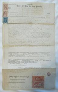 1864 Massachusetts Warranty Deed