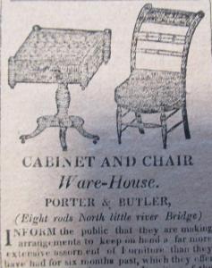 Porter & Butler Furniture Advertisement