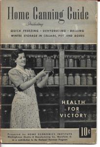 Home Canning Guide, c1943