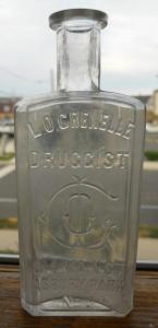 L. O. Grenelle, Druggist, 214 Main St., Asbury Park, NJ 5 3/4 Inch