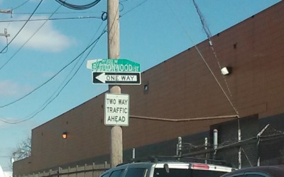 Buttonwood Street Sign