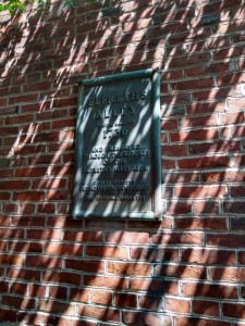 Elfreth's Alley Cast Bronze Marker