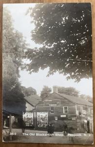 Blacksmith Shop, Peapack, NJ Real Photo