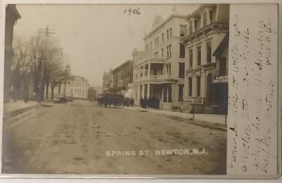 View of Spring Street, Newton, NJ