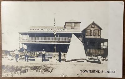 Navajo Cottage, Townsend's Inlet, NJ Real Photo