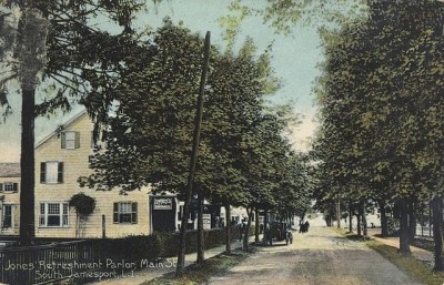 Jones' Refreshment Parlor, Main St., South Jamesport, LI