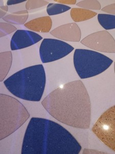 Guitar Pick Terrazo Floor