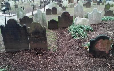 Trinity Church Cemetery, Vesey, Church, Fulton & Broadway, Manhattan, New York City.