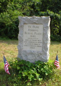 Ye Olde Robbins Burial Ground