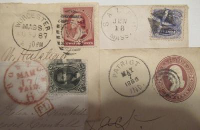 Postal History Cancellations On US Covers