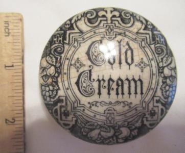 Cold Cream Pot Lid 2¼ Inch 