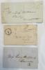 Ohio Stampless Covers, Norwalk1836, Cincinnati 1830, Cleveland 1847