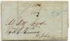 1845 NYC to St, John's NB via Steamer Ship Ronaldson