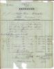 1854 Billhead, Rheihessen to Philadelpia via Steamer France