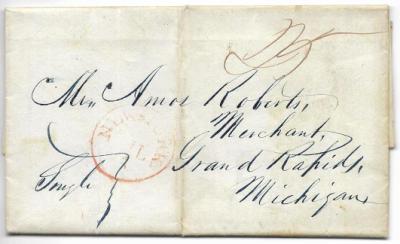 1839 NYC to Grand Rapids, Michigan