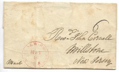 1831 New Brunswick to Millstone, NJ