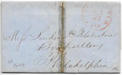 1848 Cincinnati to Philadelphia